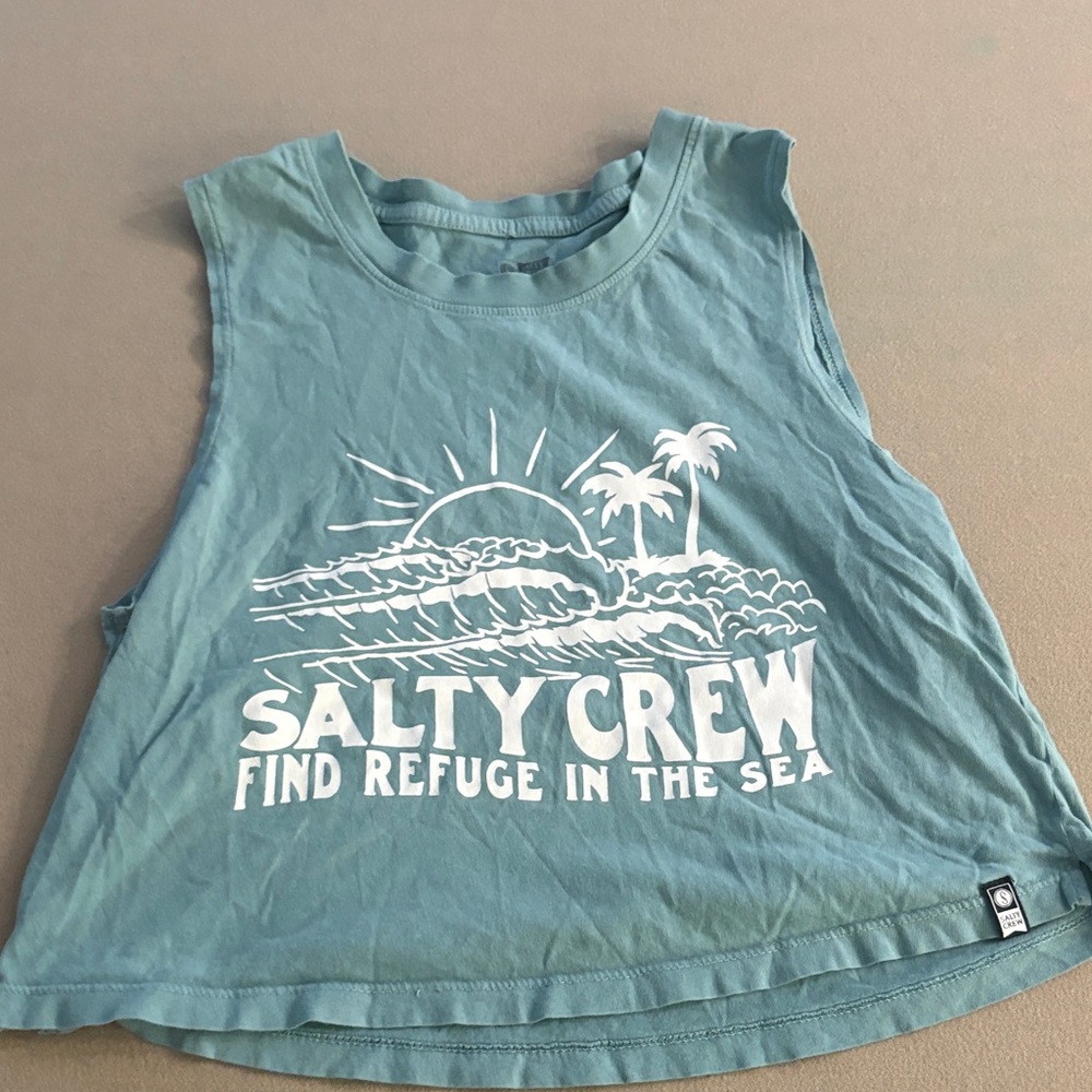Salty Crew Ocean Blue Tank Top